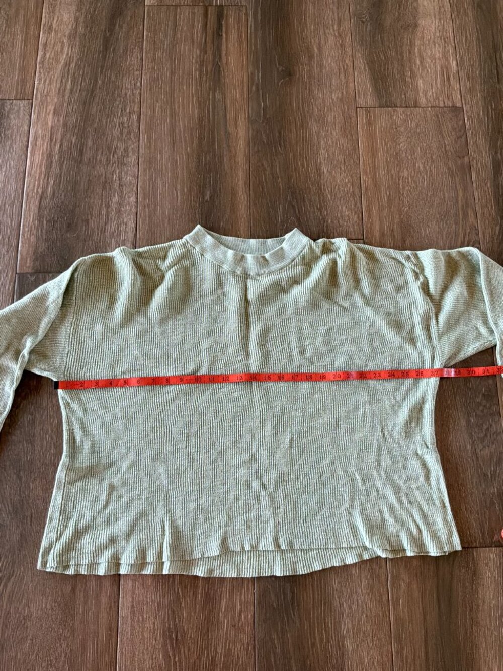 Free People Beach women's celery green relaxed fit Ella sweater size Medium - Picture 3 of 5